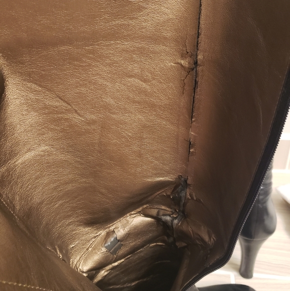 Enzo Angiolini Black leather boots - Picture 4 of 6